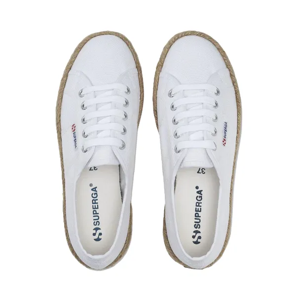 Superga women's canvas sneakers shoe with 2730 S00CF20 901 white