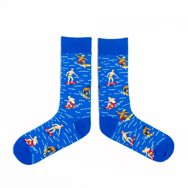 Surf N' Turf - Men's Socks