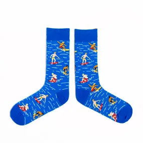 Surf N' Turf - Men's Socks