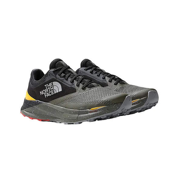 The North Face Vectiv Enduris 3 NF0A7W5OBQW men's mountain running shoe green black 