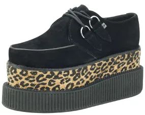 T.U.K Black Suede Leo 3x Sole Viva Mondo Creeper