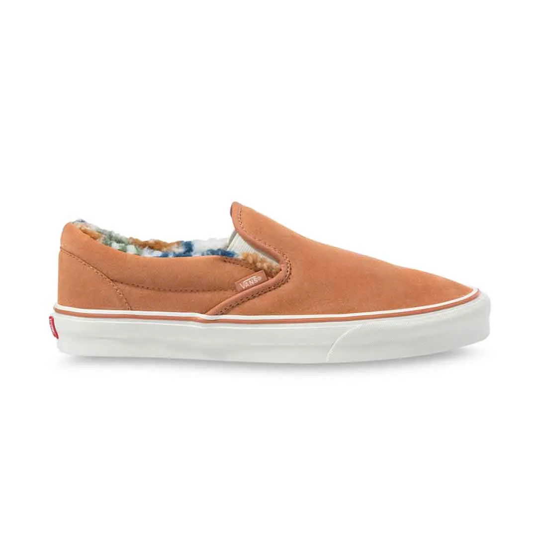 Vans - Unisex Suede Sherpa Classic Slip On Shoes (4U382PS)